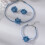 Modisches Denim-blaues-T2178 3-teiliges Set 7