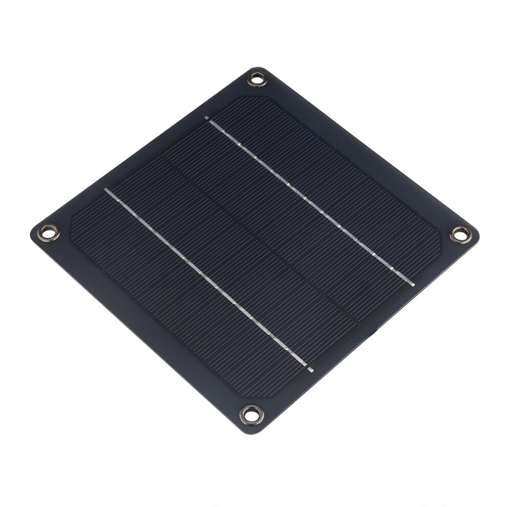 Enhanced Ventilation Kit, 3W Portable Solar Electric Fan 12V Waterproof Circulating Fan For Chicken Coops, Greenhouses, And Outdoor Camping Areas 9004841512808