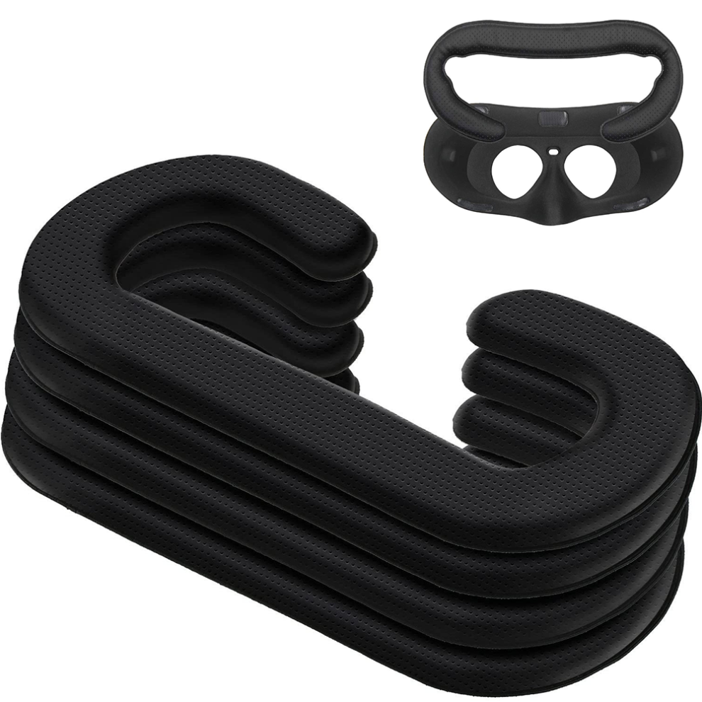 Virtual Reality Headset Face Pad, Breathable Design Reduces Discomfort During Extended Use, Easy Installation For Htc Vive Pro, Pack Of 4 9175034052163