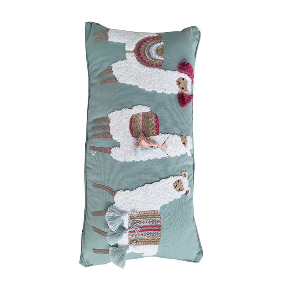 Throw Pillow Cover Handmade Tufted Farmhouses-pillowcase 3