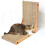 Cats Scratching Teasing Toy with L-shaped Scratch Pad with-2 5