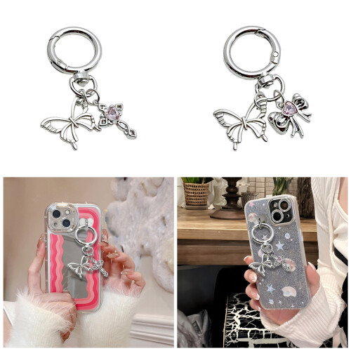 Porte-clés élégant en forme de nœud papillon,-style papillon 2