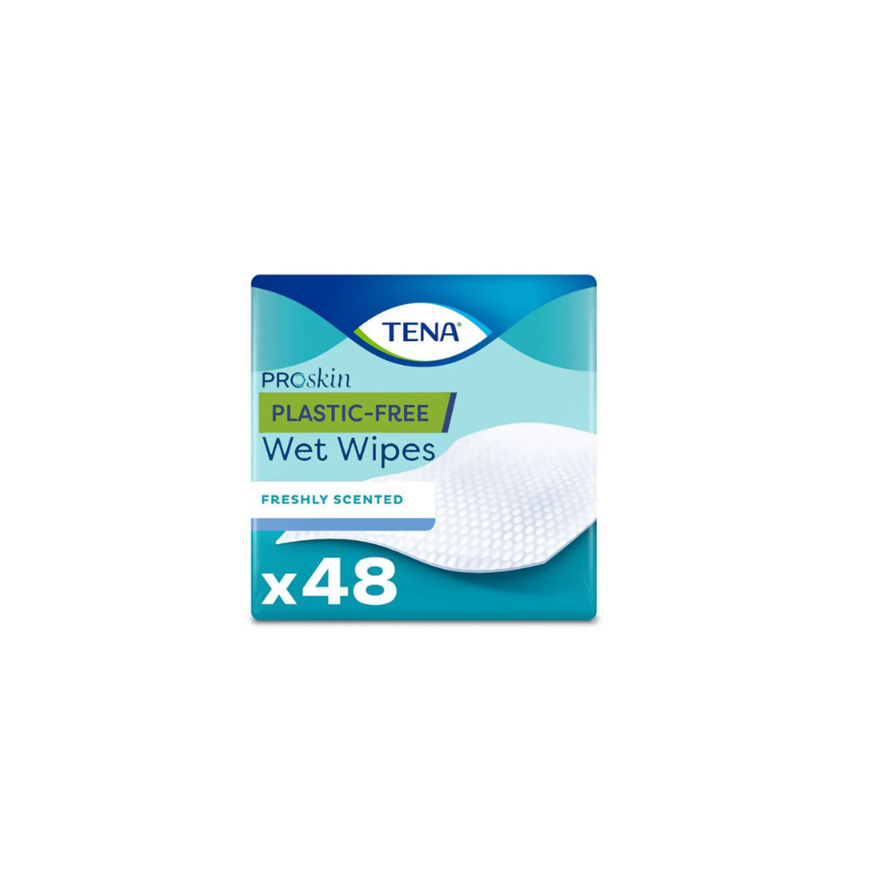 Tena Wet Wipes, Pack Of 12 X 48