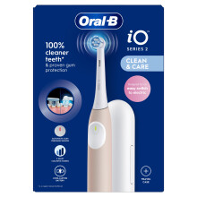Oral-B iO 2 Calm Pink Electric Toothbrush + Travel Case