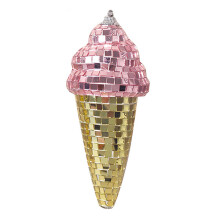 Reflective Ball Series Ice Creams Charm Party-powdered gold