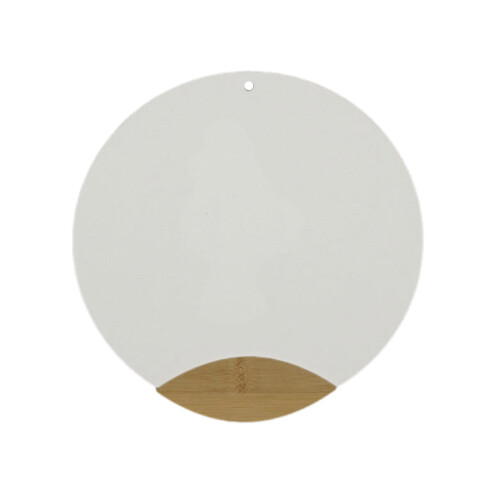 Handheld Fan Blank DIYs Paper Fan-Regular round pendan