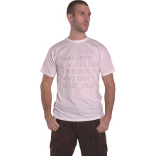 (XL, White) Radiohead Trapped T Shirt