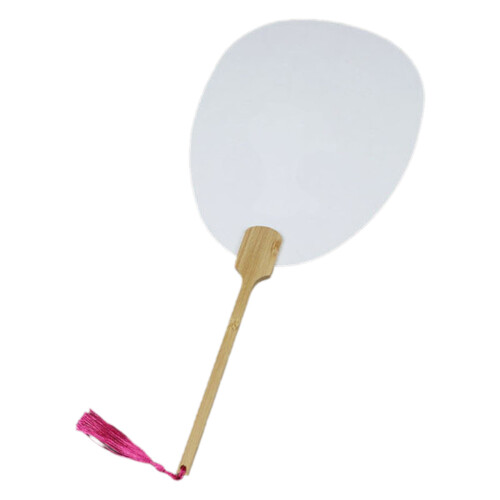 Rijstpapierventilator Chinese-witte schoonheid