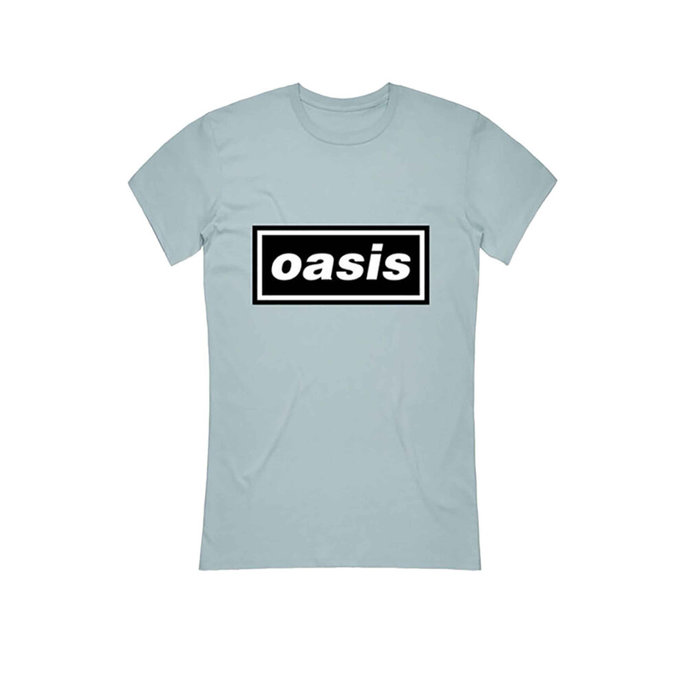 Oasis (Xxl, ) Decca Logo Skinny Fit T Shirt Blue