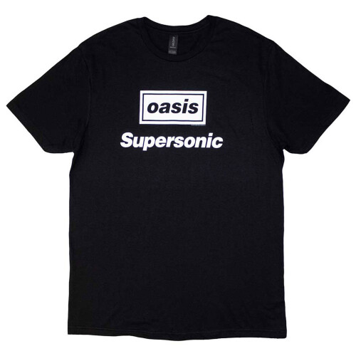 Oasis (M, Black) Oasis Supersonic Title T Shirt
