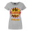 DC Comics (X-Large) DC Comics Short Sleeved T-Shirt (Womens Grey) 1