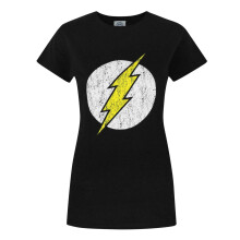 (Small) DC Comics Short Sleeved T-Shirt (Womens Black)