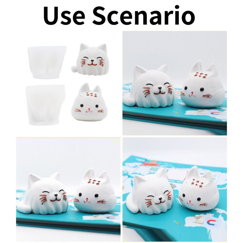 Creative Cats Shape Silicone Mold Personalized Cats Shape-cat 1 2