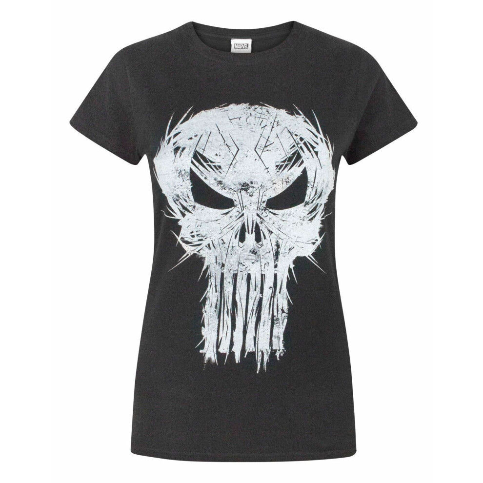 New Marvel Women's Short Sleeved T-Shirt ( ) Black