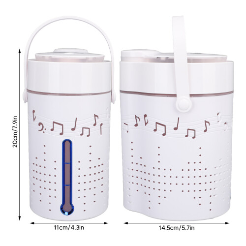 Musik Bluetooth Luftbefeuchter Lautsprecher 1000ml 20cm Ultraschall Luftdiffusor 1
