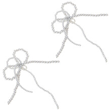 Lot de 2 pendentifs de chaussures, pendentif de sac,-Argent