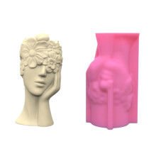 Moules de Vase en Silicone, moules en béton flexibles en forme