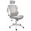 Beliani Office Chair PALADIN Light Grey 5