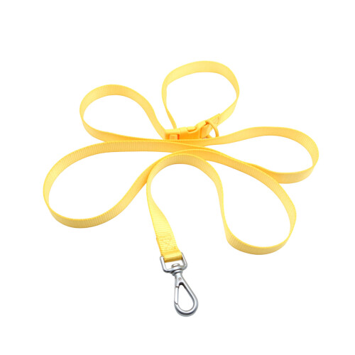 Hand Release Dog Leash for Pet Walking-Lemon Yellow S size