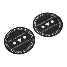 2PCS Silicone Nab HUB Adapter Spacer for Reel to Reel Tape Recorders, Black, 1mm