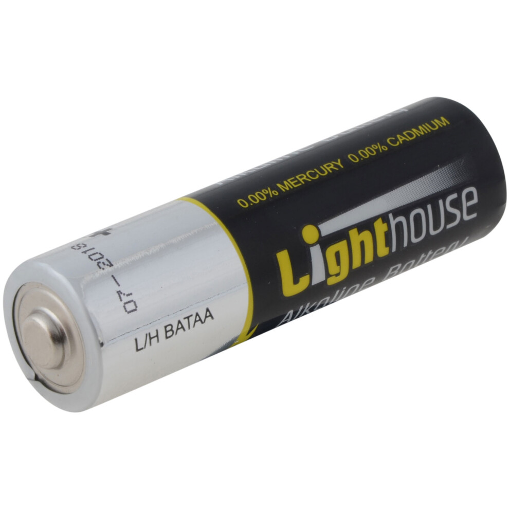 Lighthouse LR6 Alkaline Batteries AA LR6 2400mAh Pack of 4