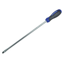 Faithfull FAISDF300 Soft-Grip Screwdriver Slotted Flared Tip 12mm x 300mm