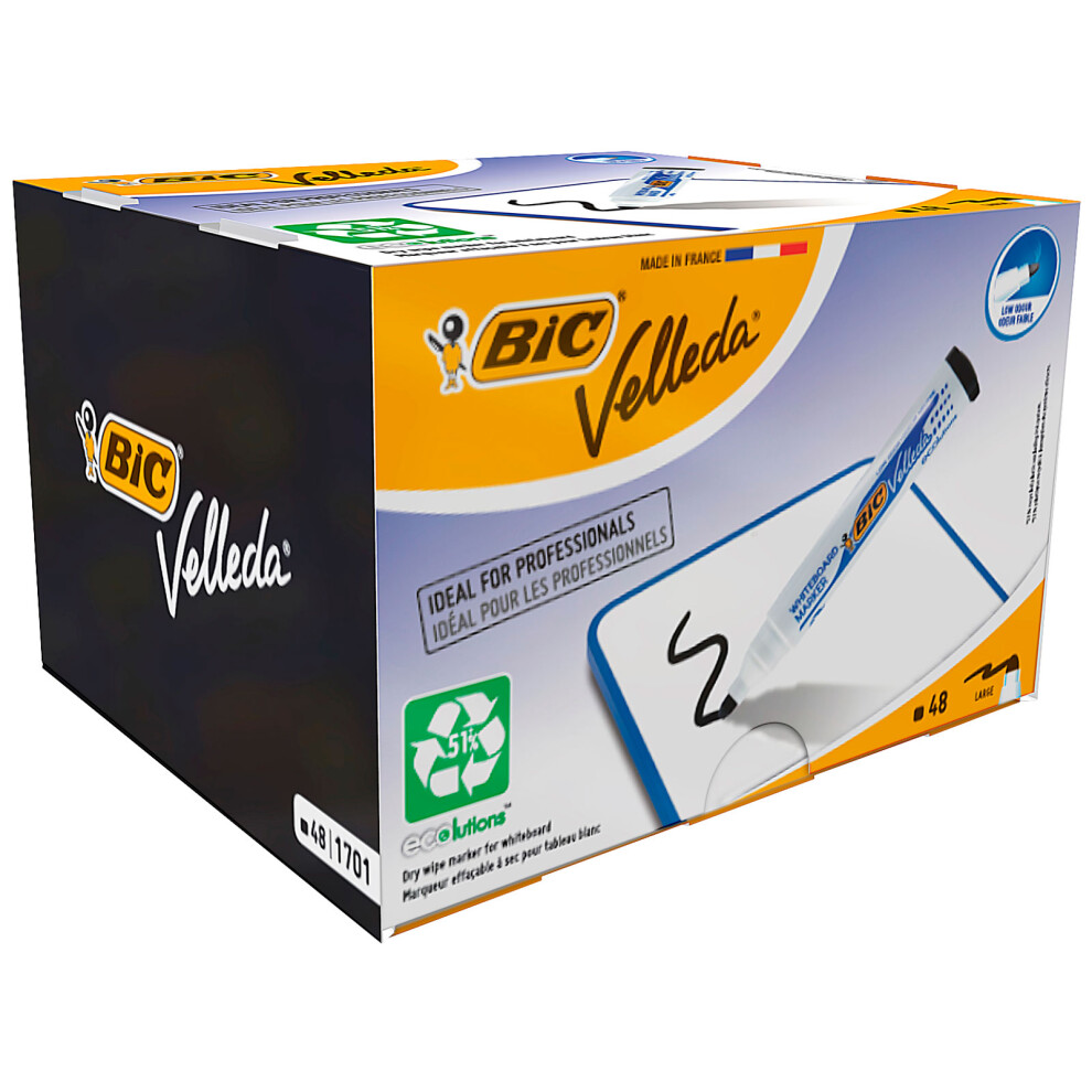 Bic Velleda Marker 1701 Black