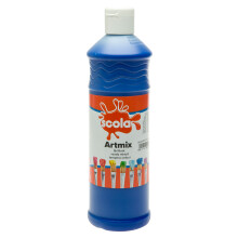 1 Pack - Scola AM600/29 Artmix Ready-mix Paint 600ml - Blue