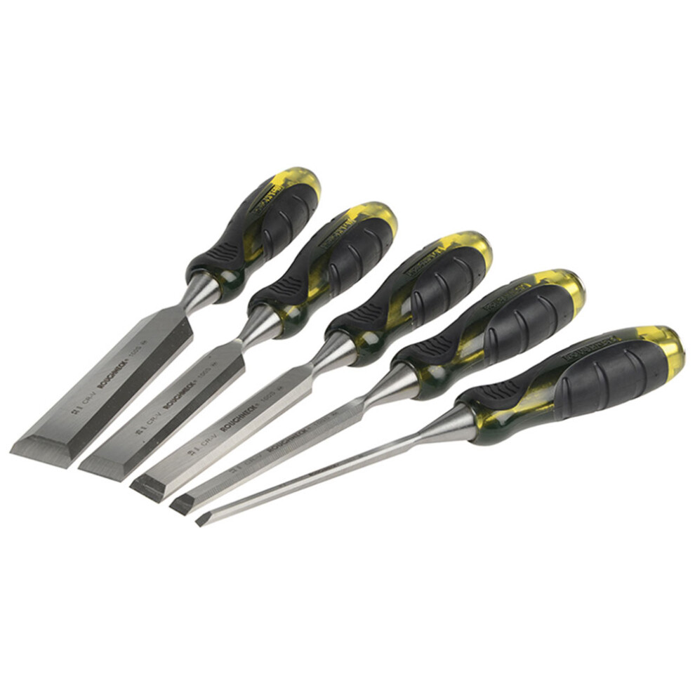 Roughneck 30-175 Professional Bevel Edge Chisel Set of 5: 6, 13, 19, 25 & 32mm