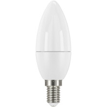 Energizer® LED SES (E14) Opal Candle Non-Dimmable Bulb, Warm White 470 lm 5.9W