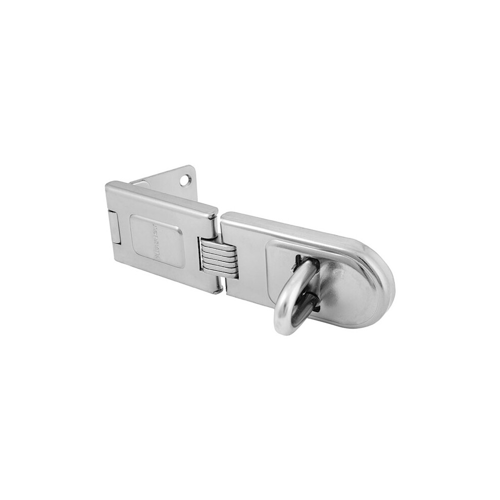 Master Lock Hasp, Zinc Plated Hardened Steel Hasp Lock, High Security Lock, Best Used as a Gate Lock, Shed Lock, Cabinet Lock and More