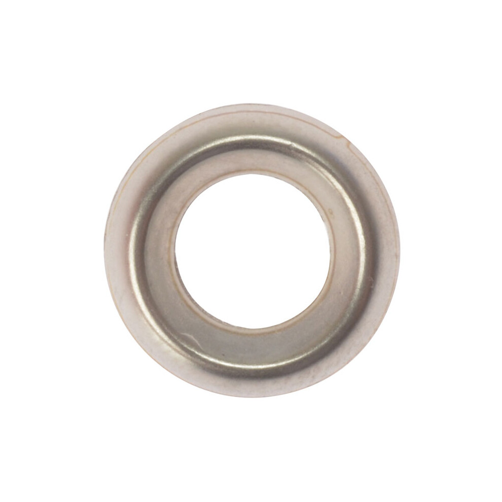 Forge 200SCW10N Screw Cup Washers Solid Brass Nickel Plated No.10 Bag of 200