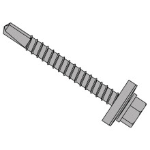Forgefix TFHW16SD5560L TechFast Roofing Sheet to Steel Hex Screw & Washer No.3 Tip 5.5 x 60mm Box 100