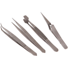 Faithfull FAITWSET4 Tweezer Set of 4
