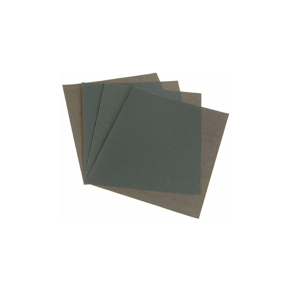 Faithfull FAIAWDP4M Wet & Dry Paper Sanding Sheets 230 x 280mm Medium (4)