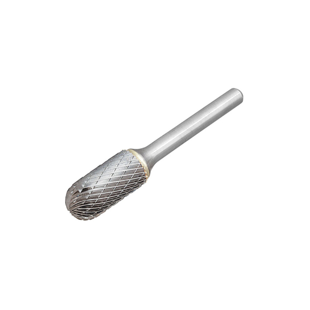 Dormer P80512.7x6.0 Solid Carbide Rotary Bright Burr Ball Nosed Cylinder 12.7Mm X 6Mm 7320760687567