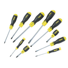 Stanley 2-65-014 Cushion grip Screwdriver Set of 10