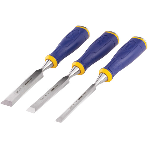 Irwin Marples 10503426 MS500 All-Purpose Chisel ProTouch Handle Set 3