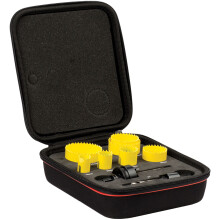 Starrett KFC07021 Bi-Metal Fast Cut Plumbers Holesaw Kit