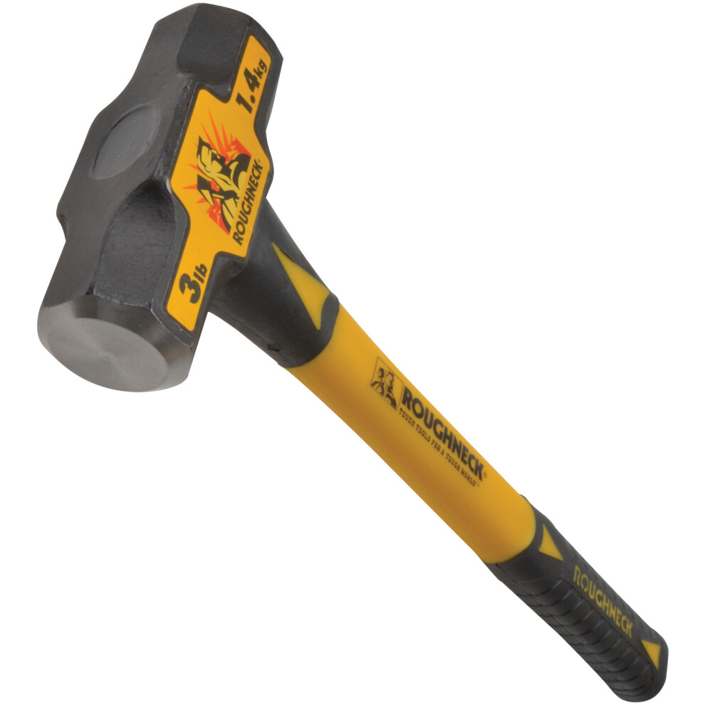 Roughneck 65-622 Sledge Hammer 1.4kg (3lb) 16in Fibreglass Handle
