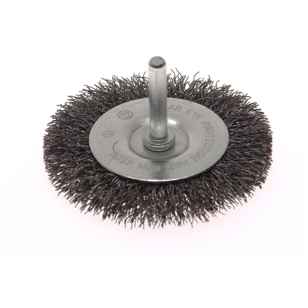Faithfull FAIWBS75C Wire Brush 75mm x 6mm Shank 0.30mm