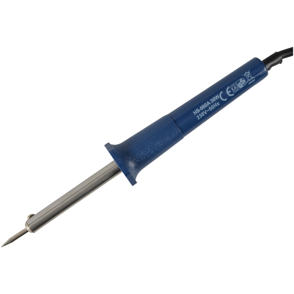 Blue Spot 31100 30W Soldering Iron - 30 Watt Blue Tools - Soldering Iron 30 Watt Bluespot Tools 5028734311006