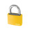 Abus ABUS 65AL40YEL Open Shackle Padlock - Yellow 1
