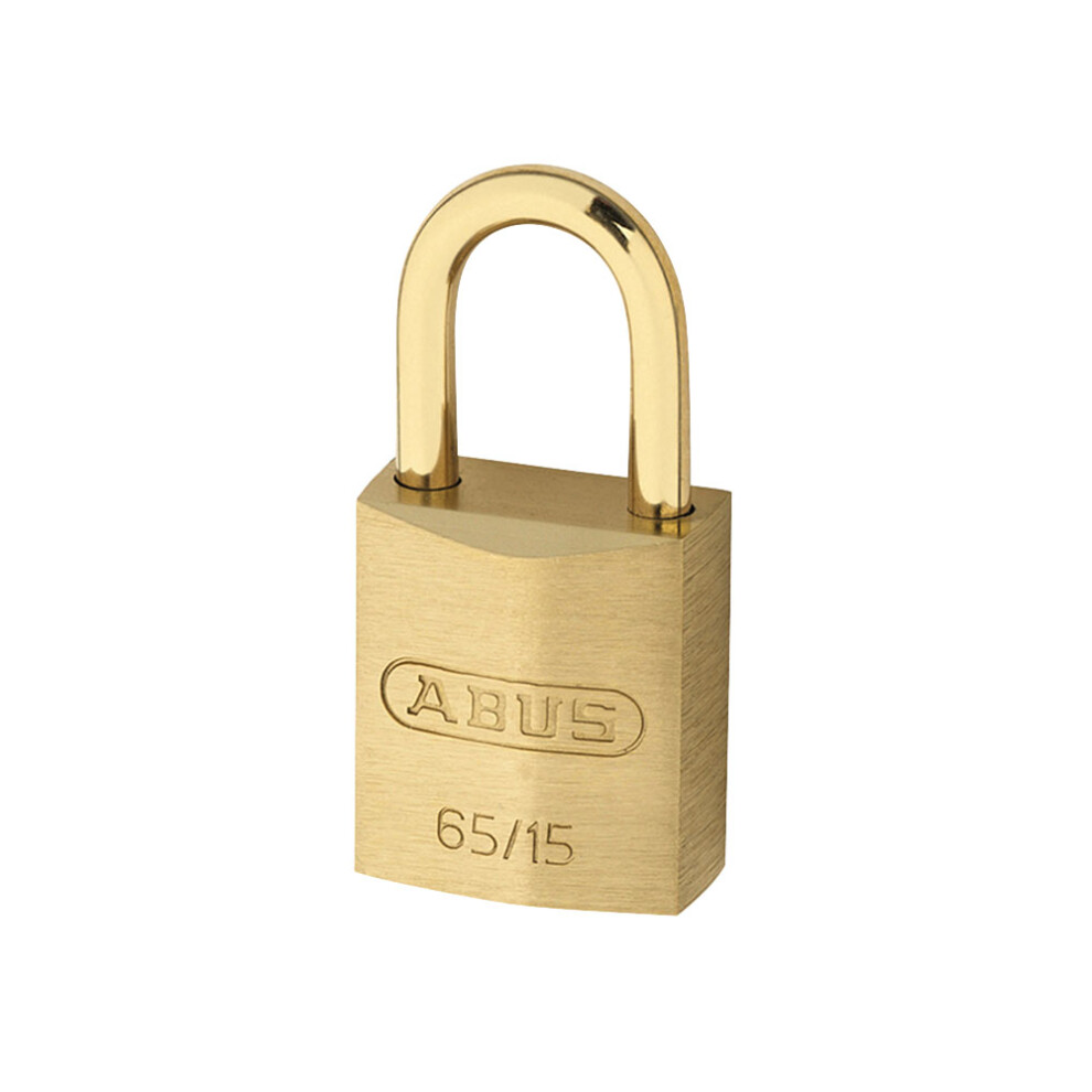 ABUS 65MB3070C 65MB/30 30mm Brass Padlock & Shackle Long Shackle 70 Carded