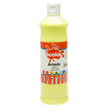 Scola 600ml Ready Mix Paint - Colour Lemon - AM600/7