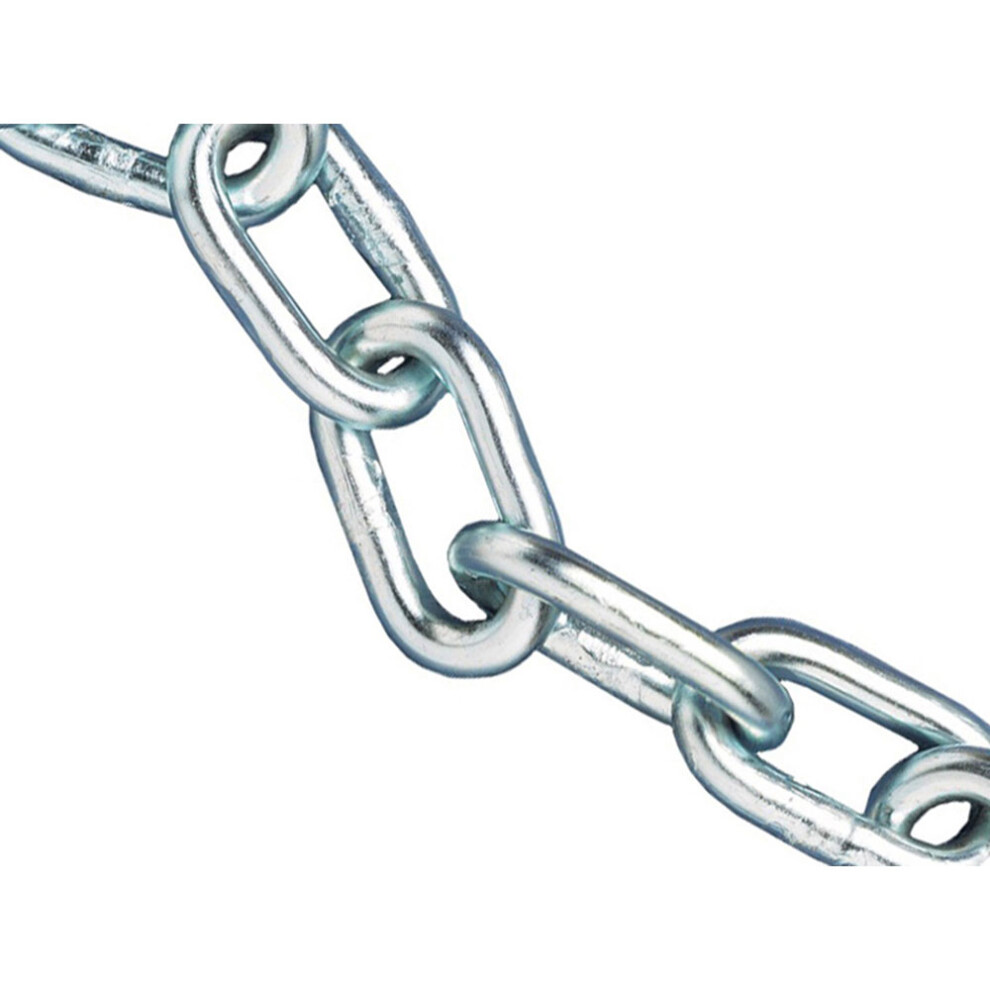 Faithfull FAICHAL230 Zinc Plated Chain 2.5mm x 30m Reel - Max Load 50kg