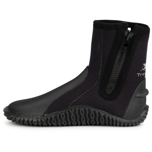 Trespass (10, Black) Trespass Adults Aqua Boot Inner Zip Raye 1
