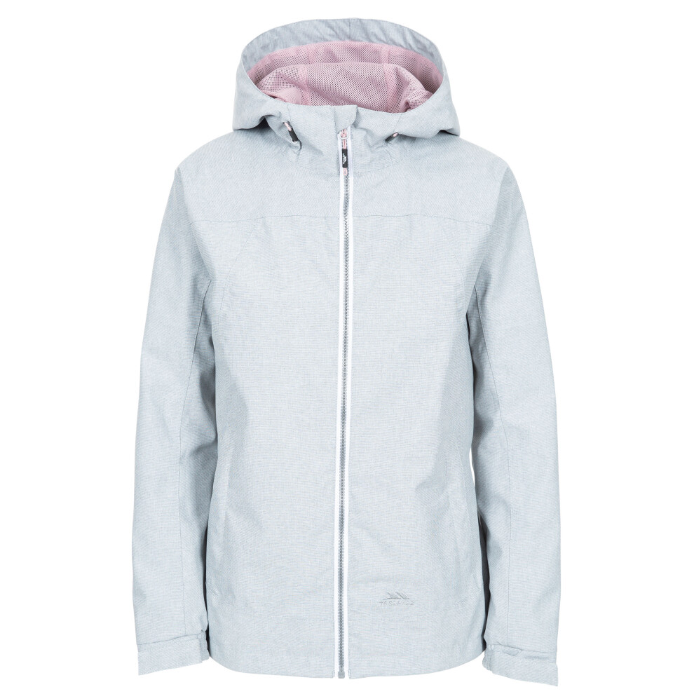 Trespass (12, Grey Marl) Womens Waterproof Jacket Raincoat Virtual