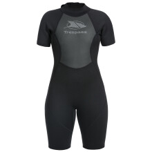 (14, Black) Trespass Womens Wetsuit 3mm Short Length Scubadive
