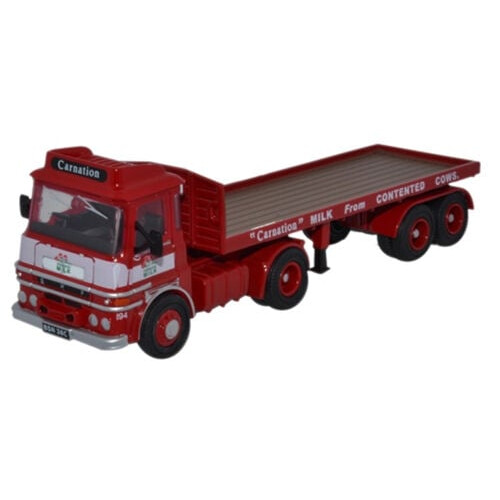 ERF LV Flatbed Trailer Carnation